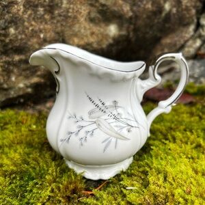 Antique Edelstein Floral Ceramic Creamer. EUC Made in Bavaria